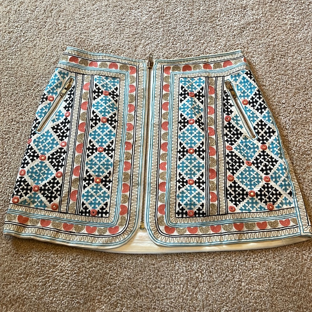 Majorelle Pattern Skirt